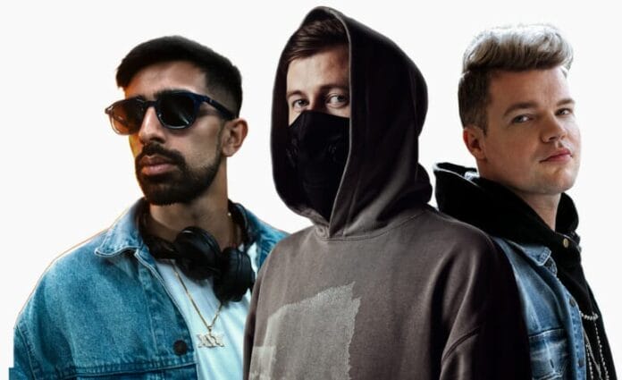 Alan Walker, Vikkstar And Dash Berlin