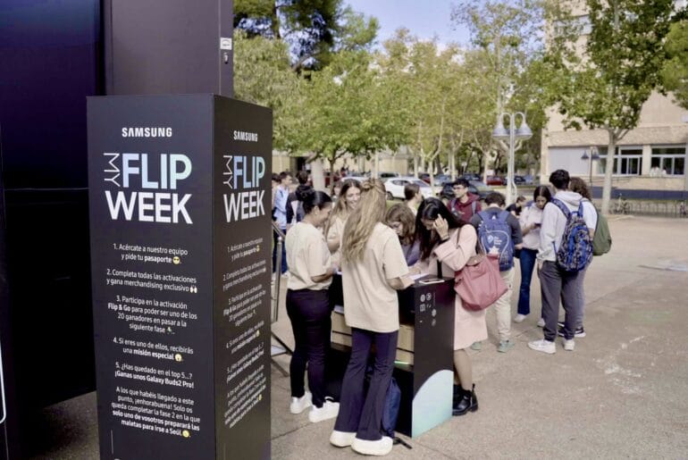 “My Flip Week” | Samsung reta a los universitarios españoles y premiará a los ganadores con un viaje a Seúl | Todavía estás a tiempo