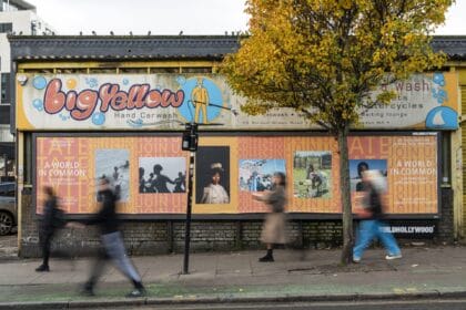 Tate Collective Open Call Billboard in Finsbury Park, London. Photo © Tate (Madeleine Buddo)
