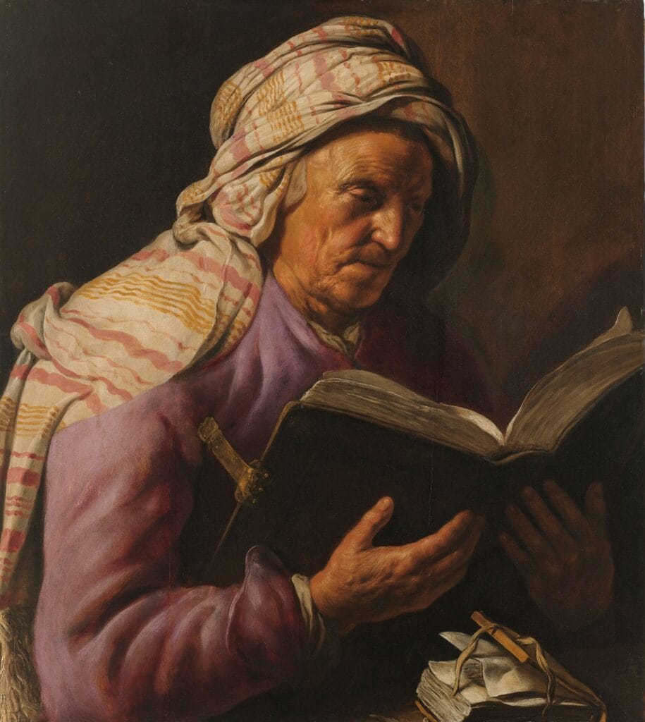 Lievens - Lezende oude vrouw - Collectie Rijksmuseum Amsterdam