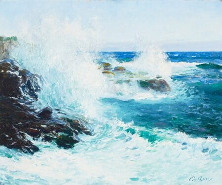 The Sea, Laguna by Guy Rose (1867-1925), estimated at $200,000 – 300,000.