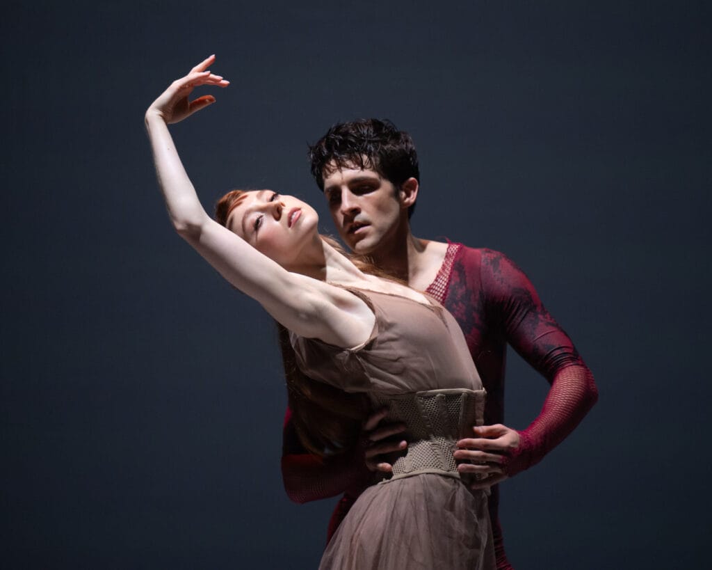 Ellie Young and Álvaro Madrigal dancing 'Eve' by Christopher Marney. Photography by ASH