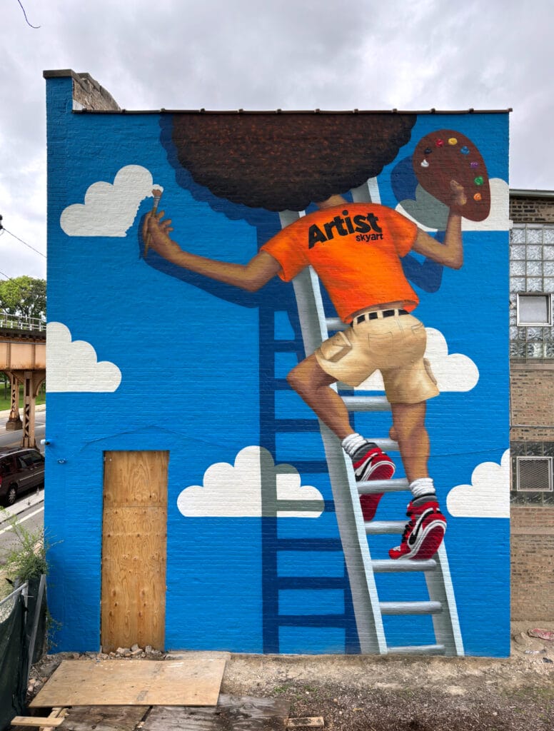 Jake Troyli, Permanent Mural, 2024