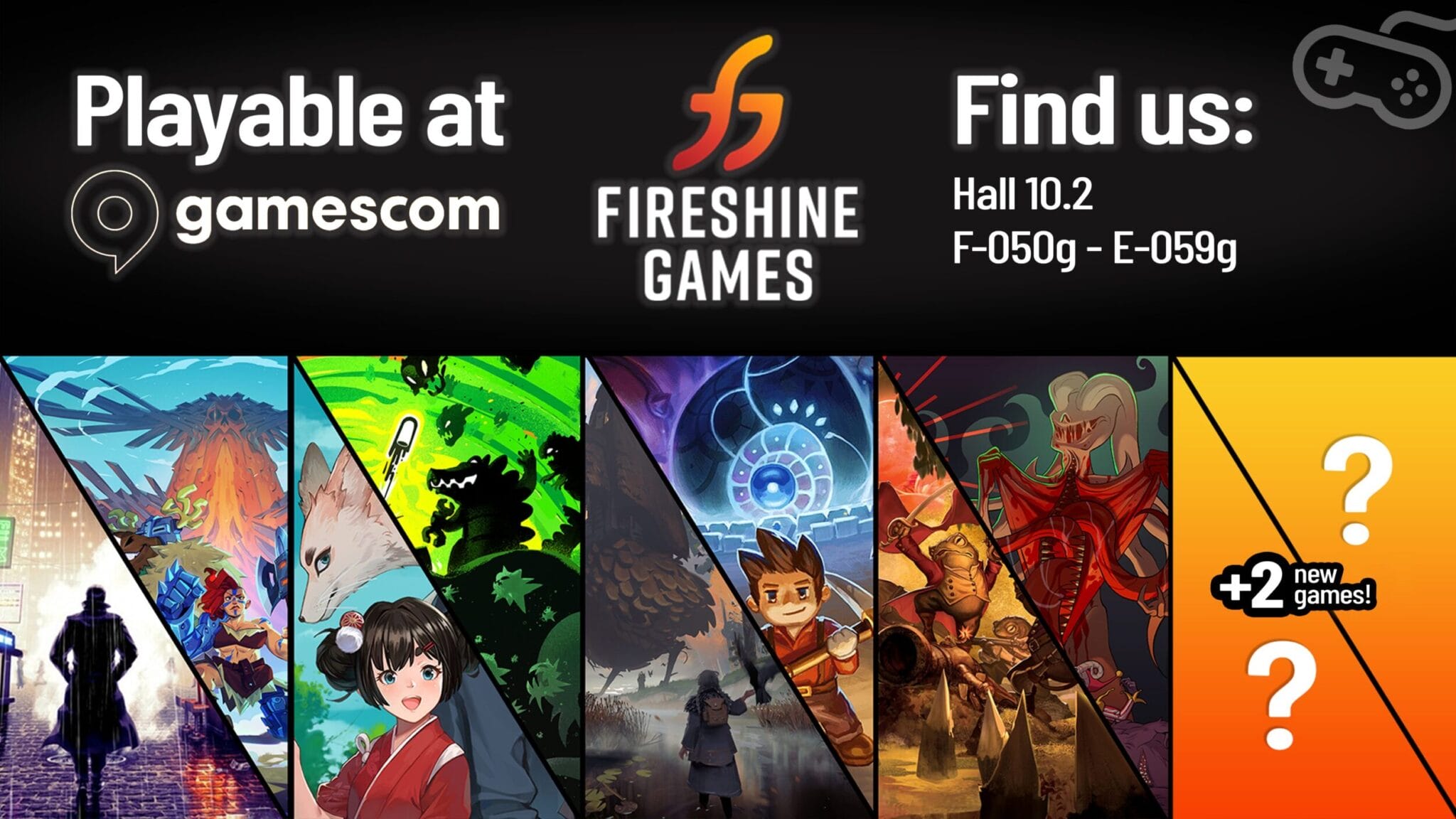 Fireshine Games Set to Dazzle Gamescom with 10 Playable Titles, Including an Exclusive Sneak Peek at an Unannounced New Game.