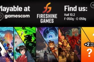 Fireshine Games Set to Dazzle Gamescom with 10 Playable Titles, Including an Exclusive Sneak Peek at an Unannounced New Game.